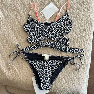 Stella McCartney leopard bikini